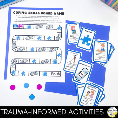 Trauma Individual Counseling Curriculum + Data Tracking Tools